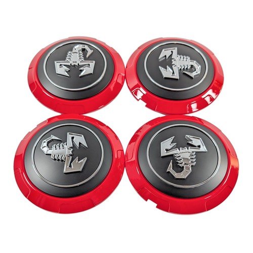 Abarth nabendeckel - 4x,