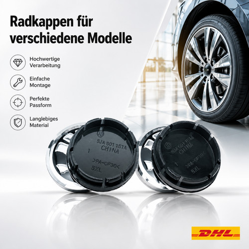 Für skodas 56mm - 4x,