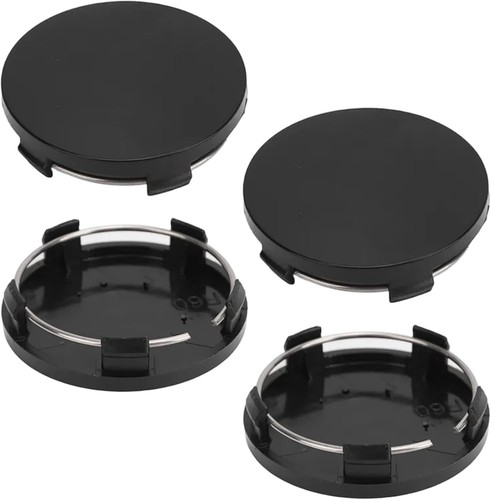 Radnabenkappen 50mm schwarz - schwarz, |