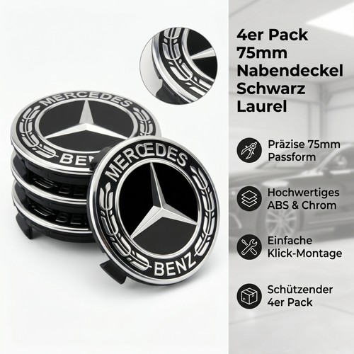 Nabendeckel für mercedes - nabendeckel,